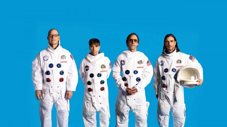 Weezer to embark on space-themed tour to celebrate the Blue Album’s 30th birthday with Flaming Lips and Dinosaur Jr