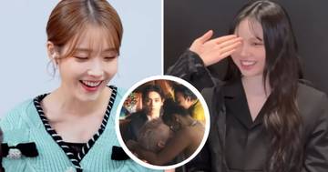 IU And HYBE’s Junior Idols React Very Differently To The Kiss Scenes In BTS V’s “FRI(END)S” Music Video