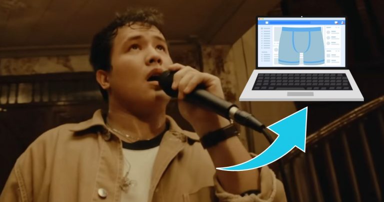 Filipino Singer Found His Stolen Underwear On Facebook With A Risqué Selling Proposition