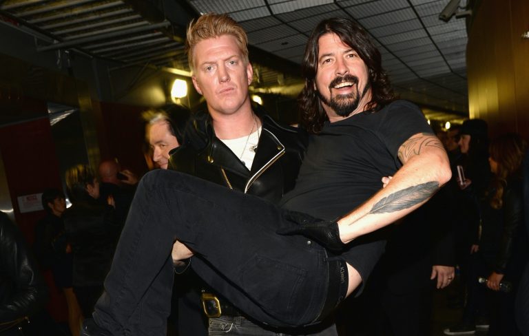 Watch Dave Grohl perform a touching new song he wrote about Josh Homme