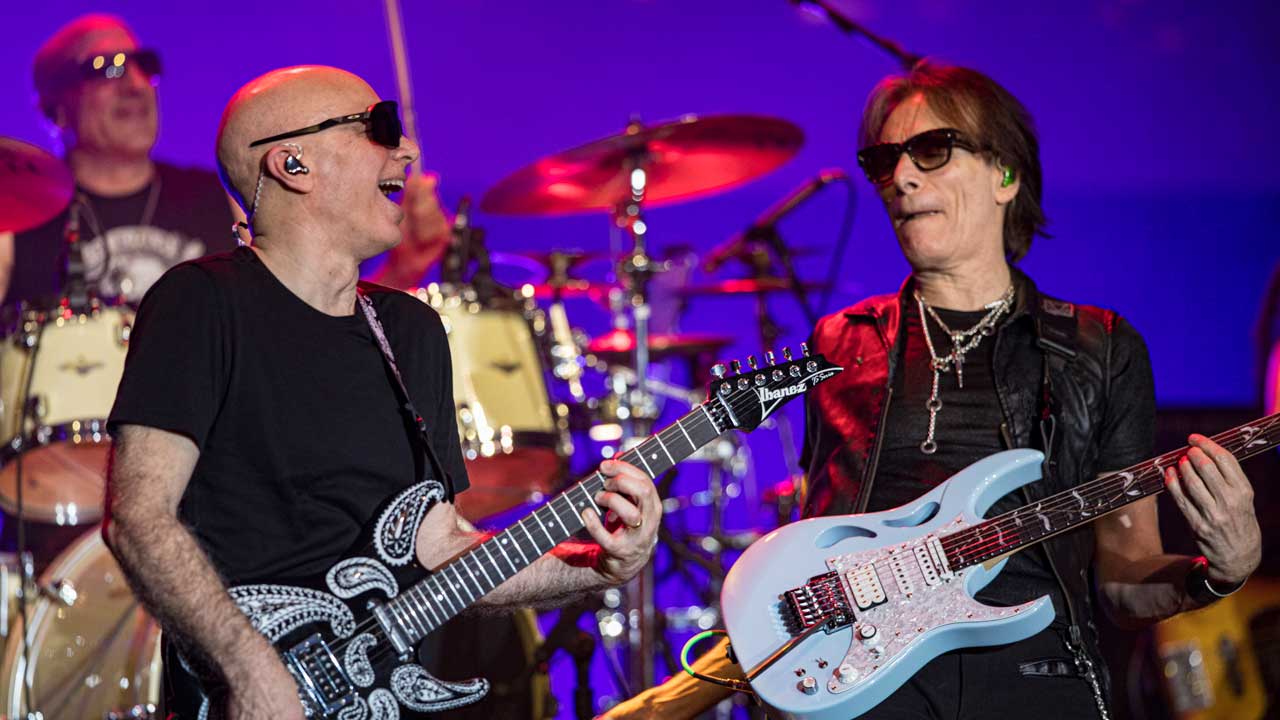 34 years ago Joe Satriani and Steve Vai told the world they’d record a song called The Sea of Emotion together: Now they’ve finally done it