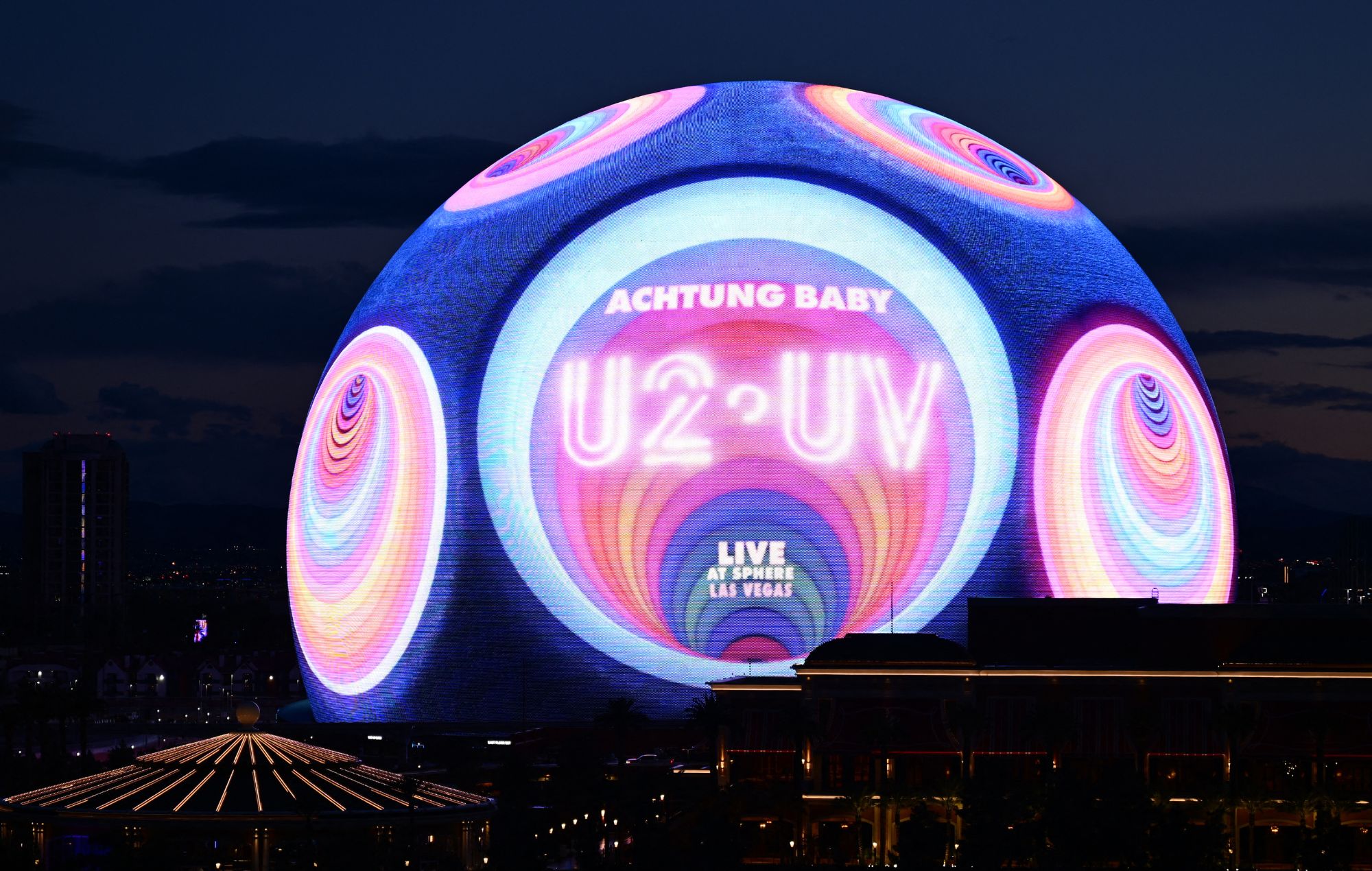 U2 share epic video of ‘Beautiful Day’ from closing of Sphere residency: “Thank you Las Vegas”