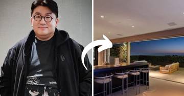Netizens Left In Awe Of HYBE Chairman Bang Si Hyuk’s LA Mansion