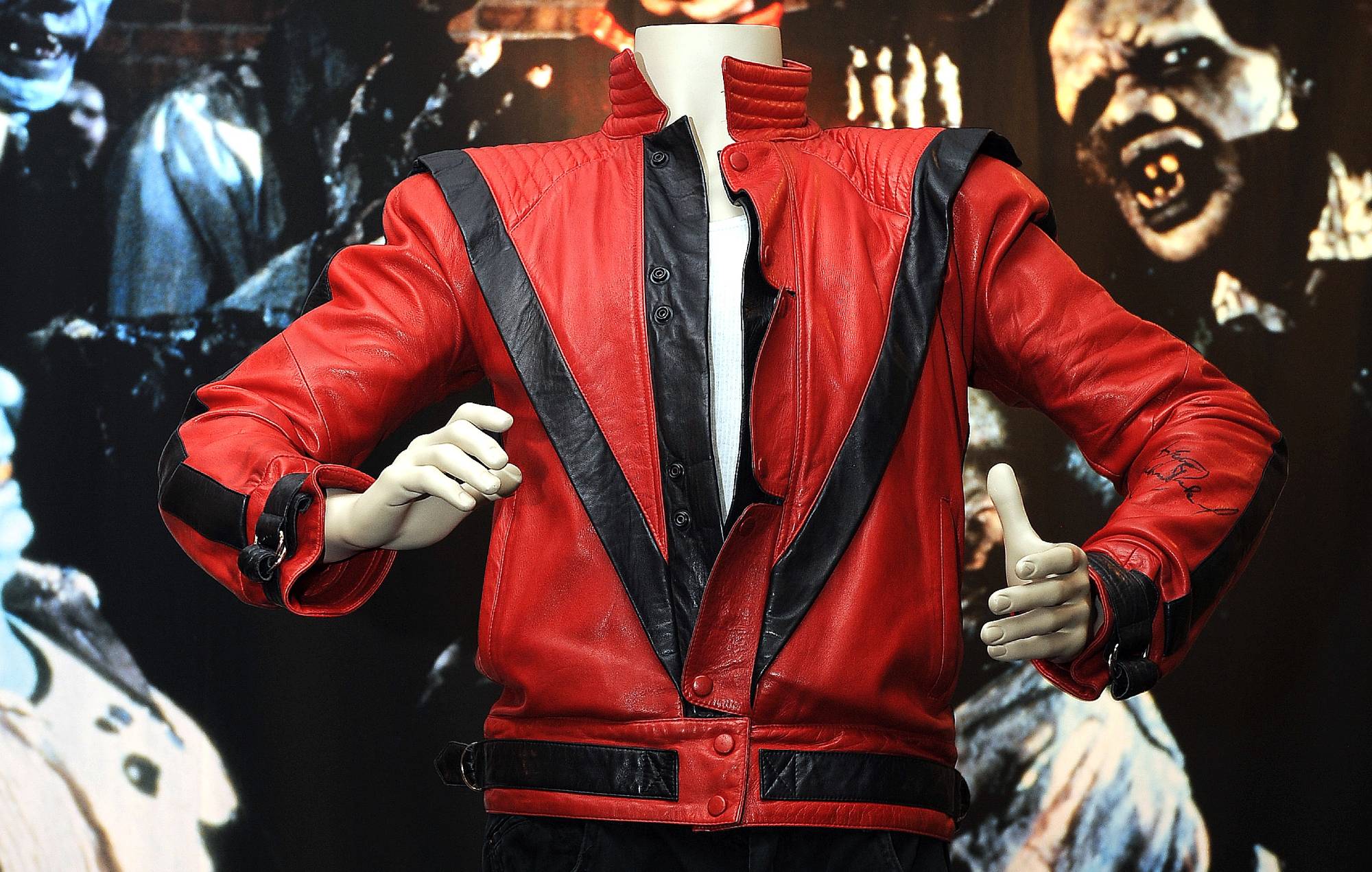 One of Michael Jackson’s iconic ‘Thriller’ jackets is up for auction