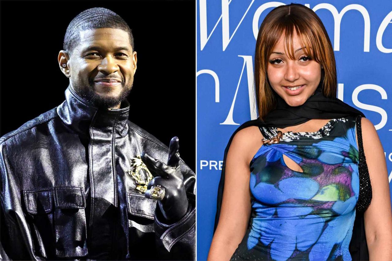 Usher’s Son Reaches Out to PinkPantheress via Phone