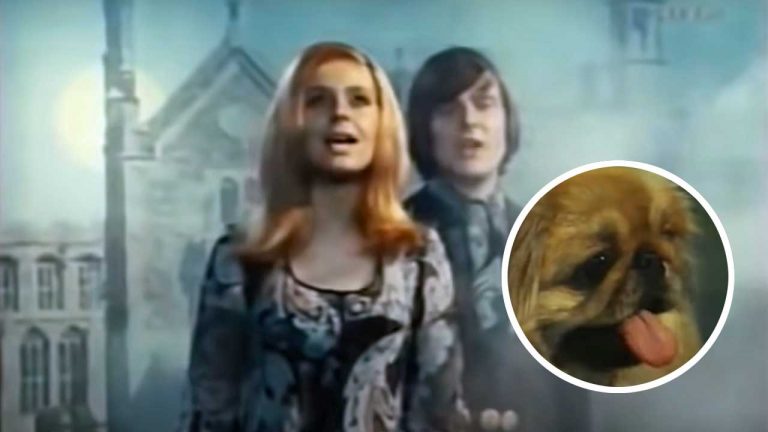 Watch German pop duo Cindy & Bert perform a Sherlock Holmes-themed version of Black Sabbath’s Paranoid with a cute dog in 1971