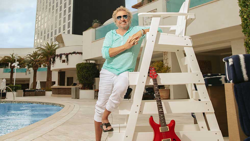 “Let the party begin!”: A Sammy Hagar-themed pool and tiki bar complex is opening in Las Vegas