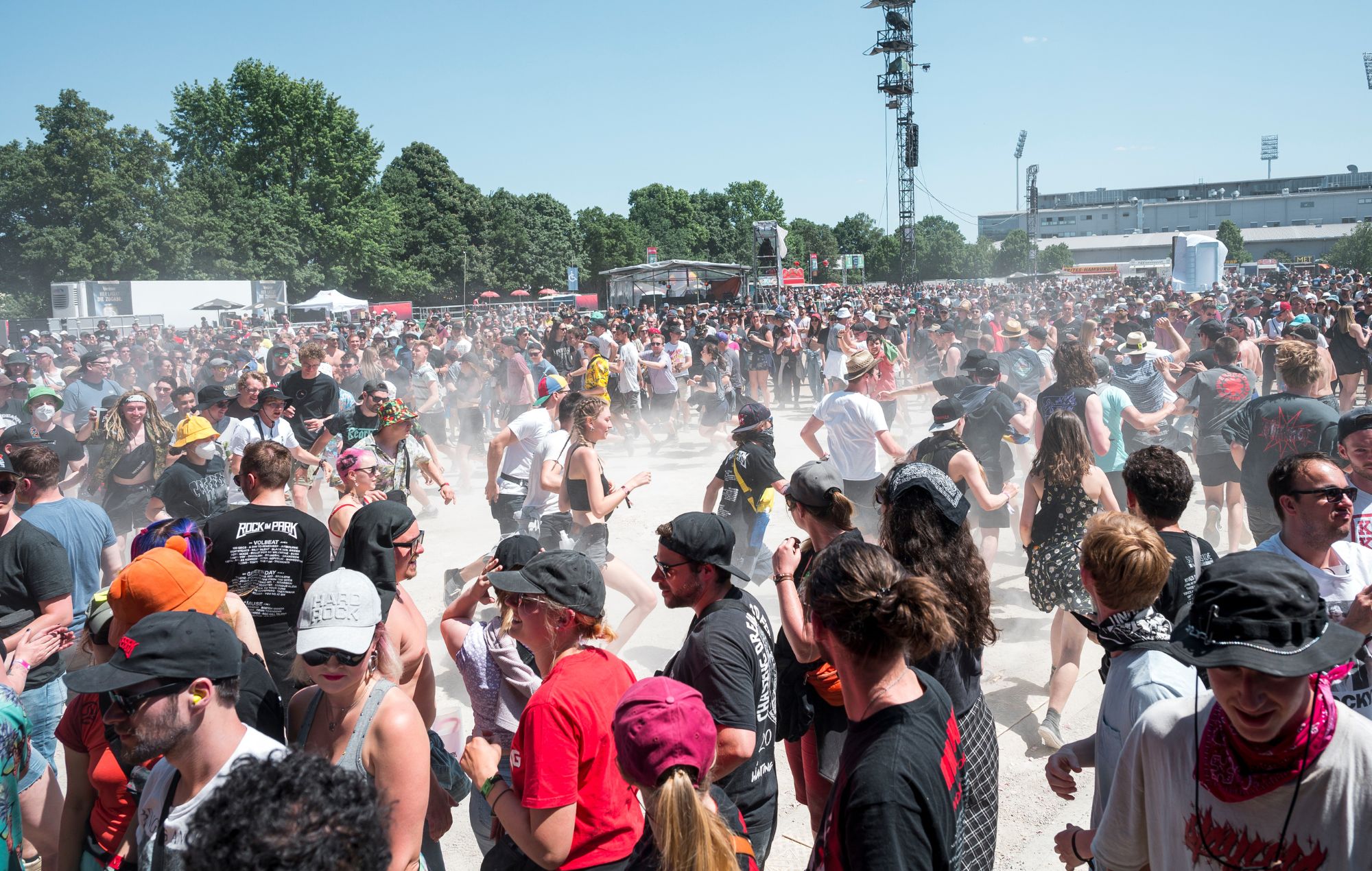 Huge rock festival announces designated moshing zone with “hardcore dancing styles not permitted”