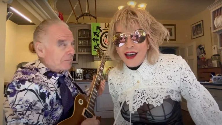 Toyah and Robert Fripp show no signs of growing up on “elderly edition” of Blink 182’s Growing Up
