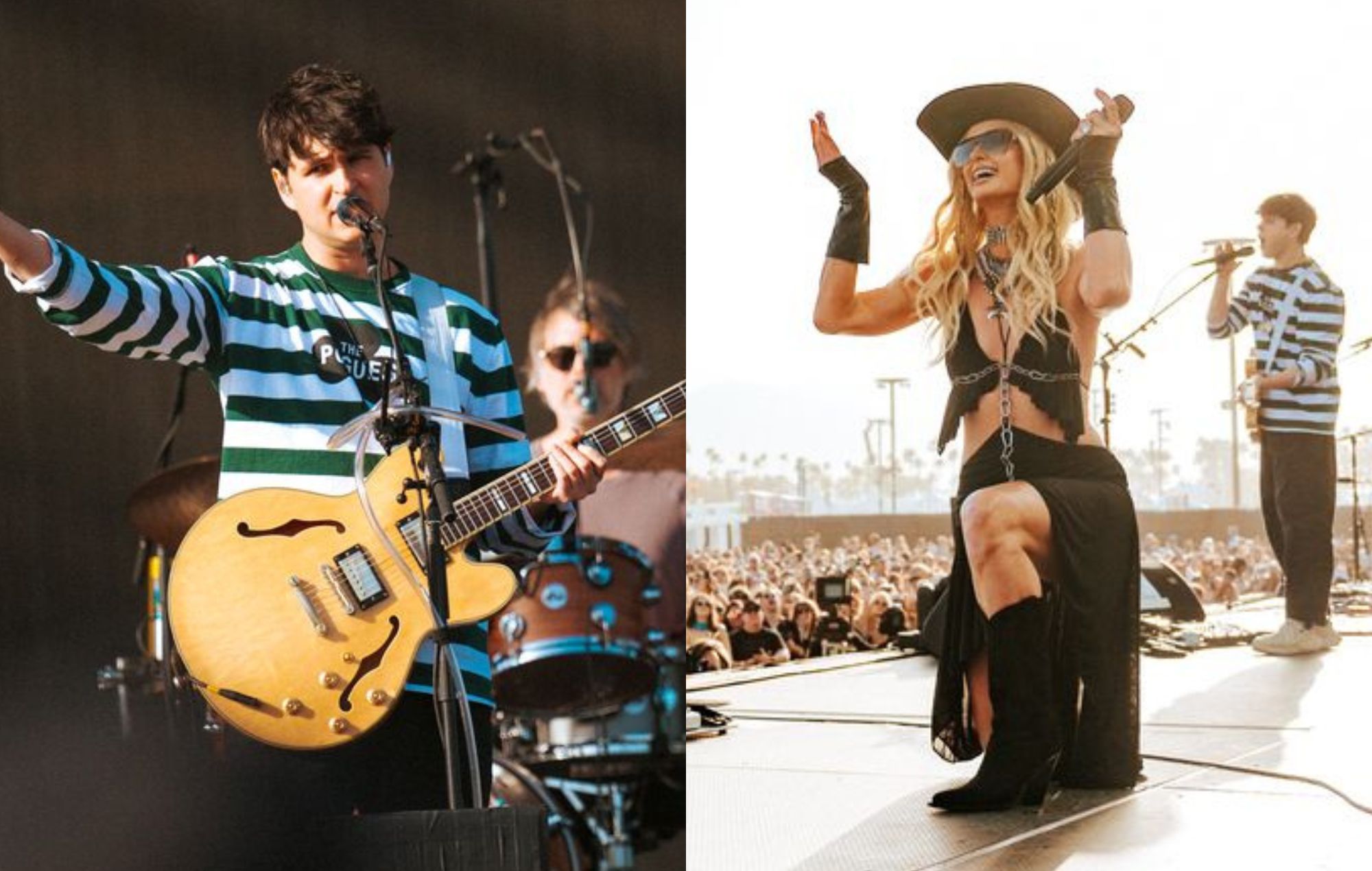 Watch Paris Hilton crash Vampire Weekend’s Coachella 2024 set to play ‘Cornhole’