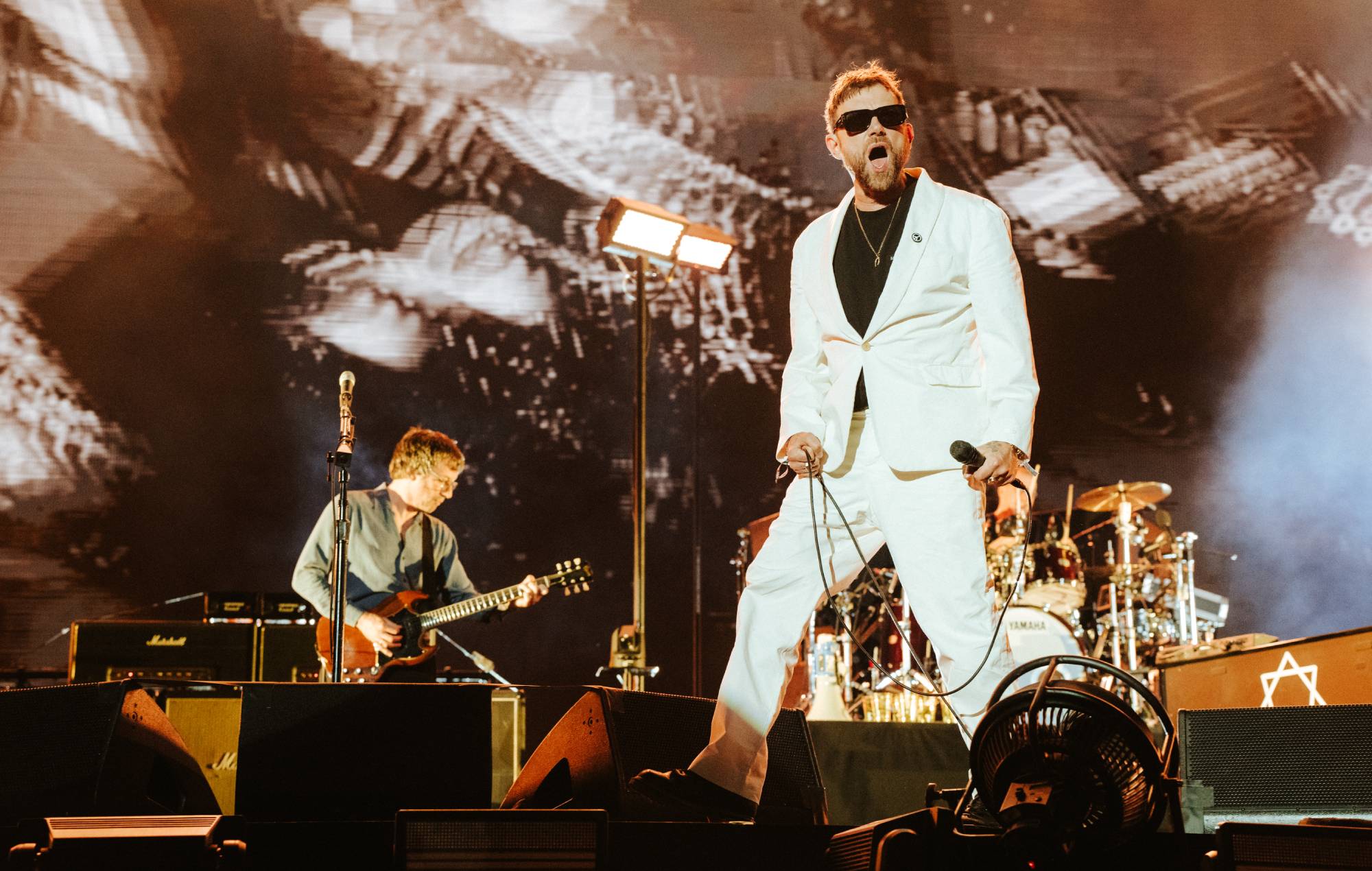 Damon Albarn tells Blur’s lackluster Coachella crowd: “You’re never seeing us again so you might as well fucking sing it”