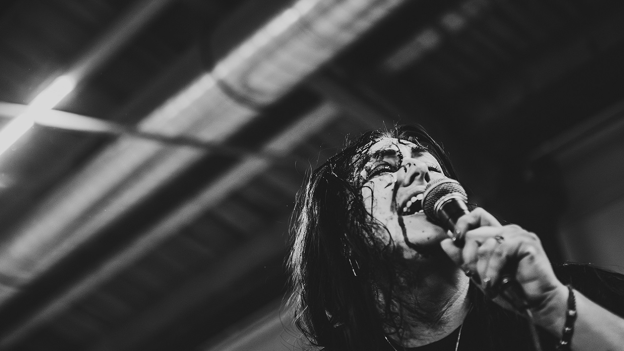 Graphic videos, disturbing lyrics and a bloodsoaked vocalist: Couch Slut’s European live debut at Roadburn Festival 2024 is terrifying yet undeniably thrilling and triumphant