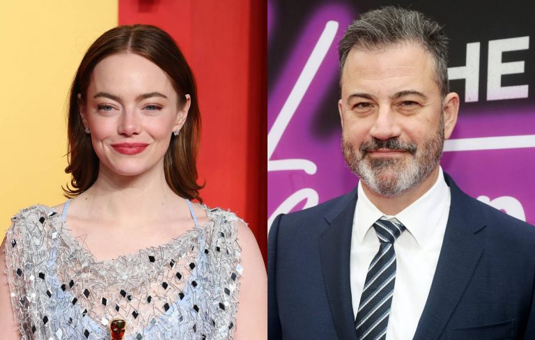 Emma Stone denies calling Jimmy Kimmel “a prick” over Oscars joke