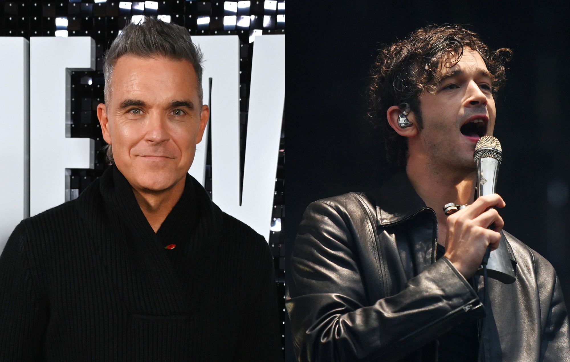 Robbie Williams shares his opinion on The 1975’s Matty Healy