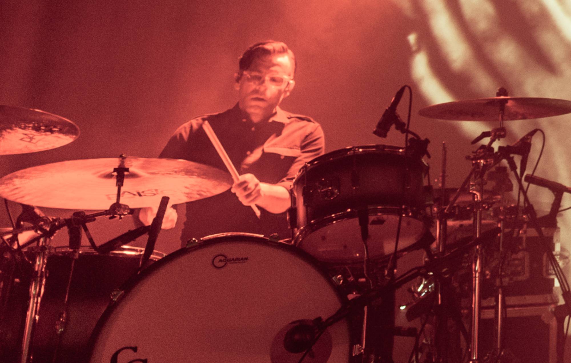 Interpol drummer Sam Fogarino to “stay off the road for the time being”