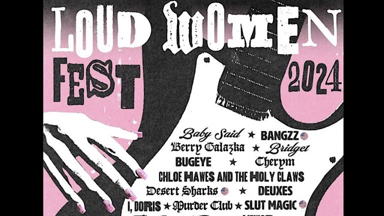 Cherym, Desert Sharks, Murder Club, The Amniotics among first wave of artists announced for Loud Women Fest 2024