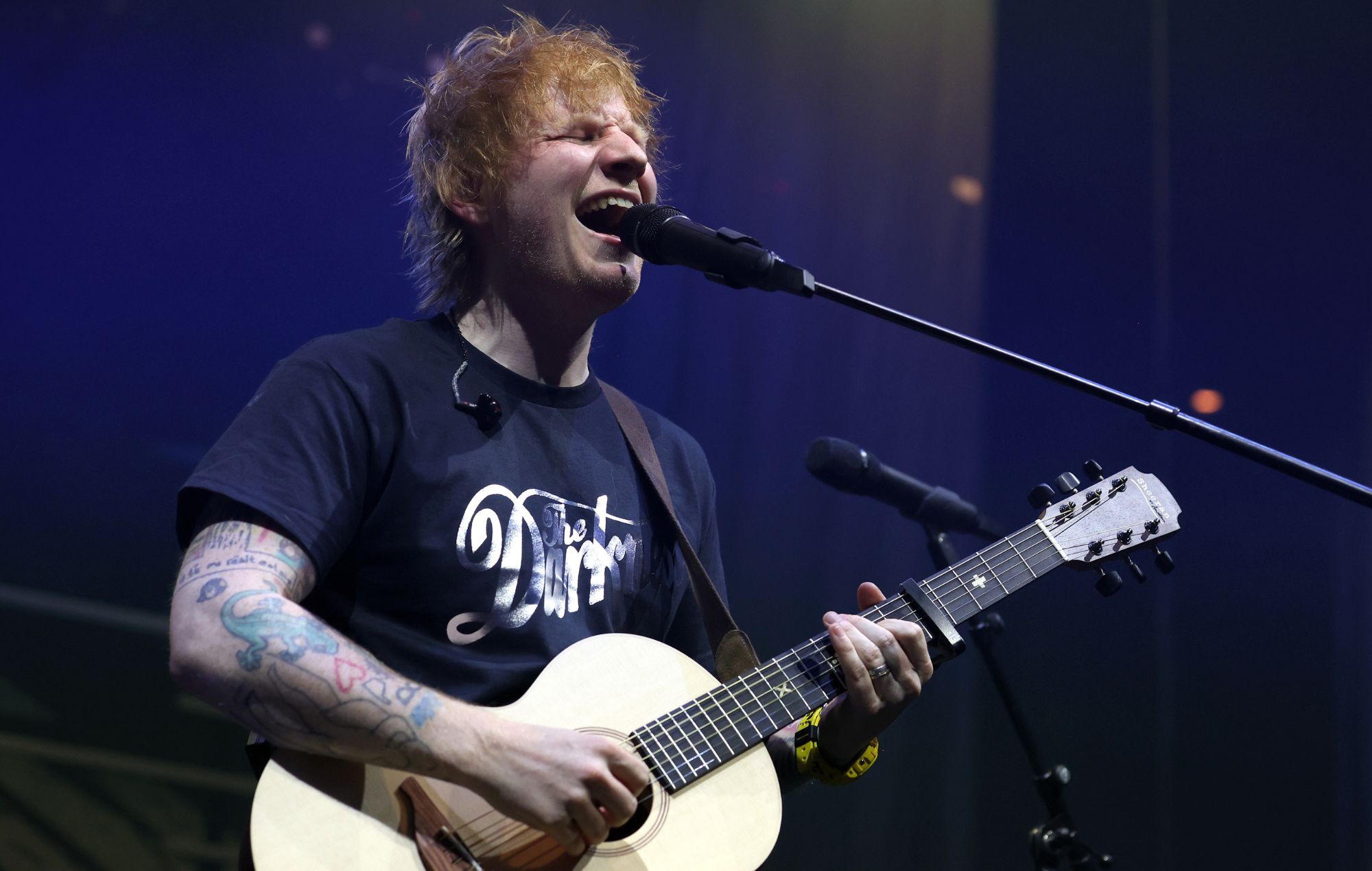 Watch Ed Sheeran debut old favourites and play rarities at ‘X’ 10th-anniversary show in New York
