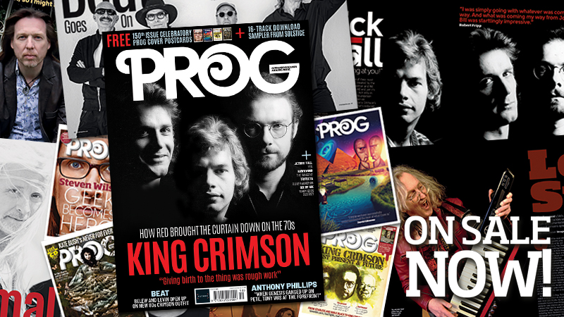 The story of King Crimson’s Red is on the cover of the new issue of Prog, on sale now!