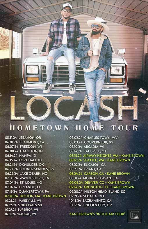 Locash To Hit The Road With Their Summer Hometown Home Tour
