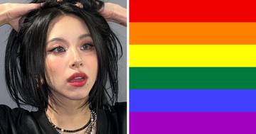 LGBTQ+ Pride Flag Allegedly Spotted In TWICE Chaeyoung’s Wall