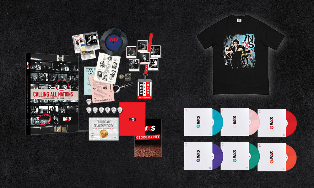 Enter For A Chance To Win Limited Edition INXS Vinyl + An Official T-Shirt And Book