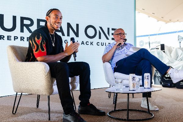 Ludacris Talks Black Culture With Urban One CEO Alfred Liggins At Cannes