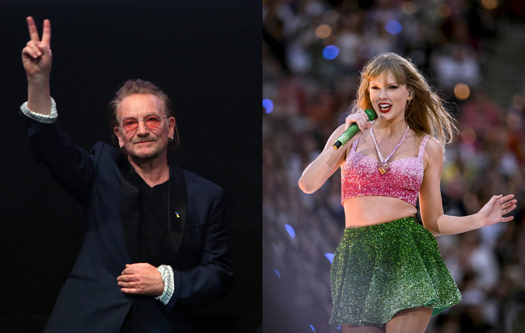 Taylor Swift receives flowers from U2 ahead of ‘Eras’ show in Ireland
