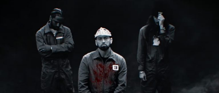 Eminem, Big Sean, And BabyTron Are Ready To Cause Lyrical Nightmares In Their Video Trailer For Single ‘Tobey’