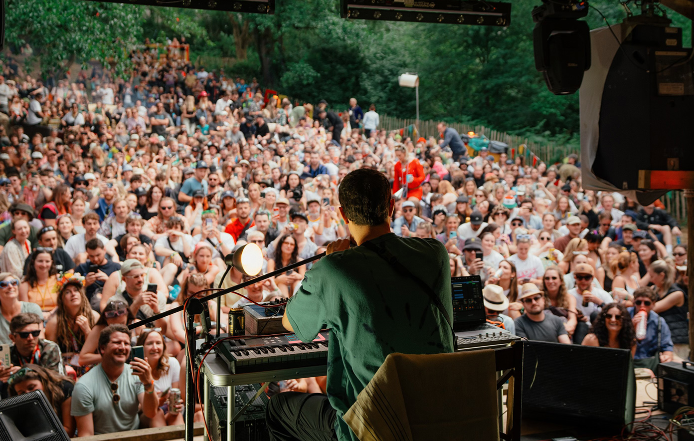 Glastonbury 2024: Watch Fred Again.. play intimate secret set at Strummerville