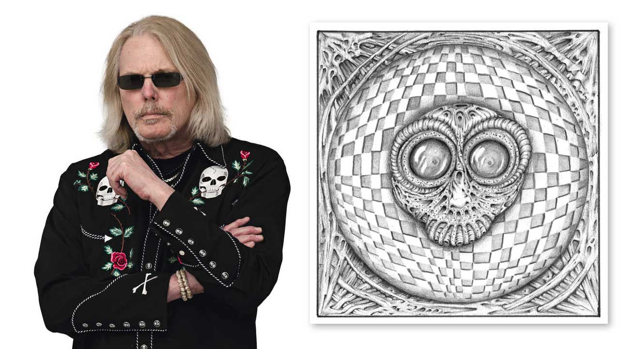 “His work can be quite disturbing. God alone knows what’s going through his mind when he draws”: For years Thin Lizzy’s Scott Gorham kept his art secret, but all is now revealed