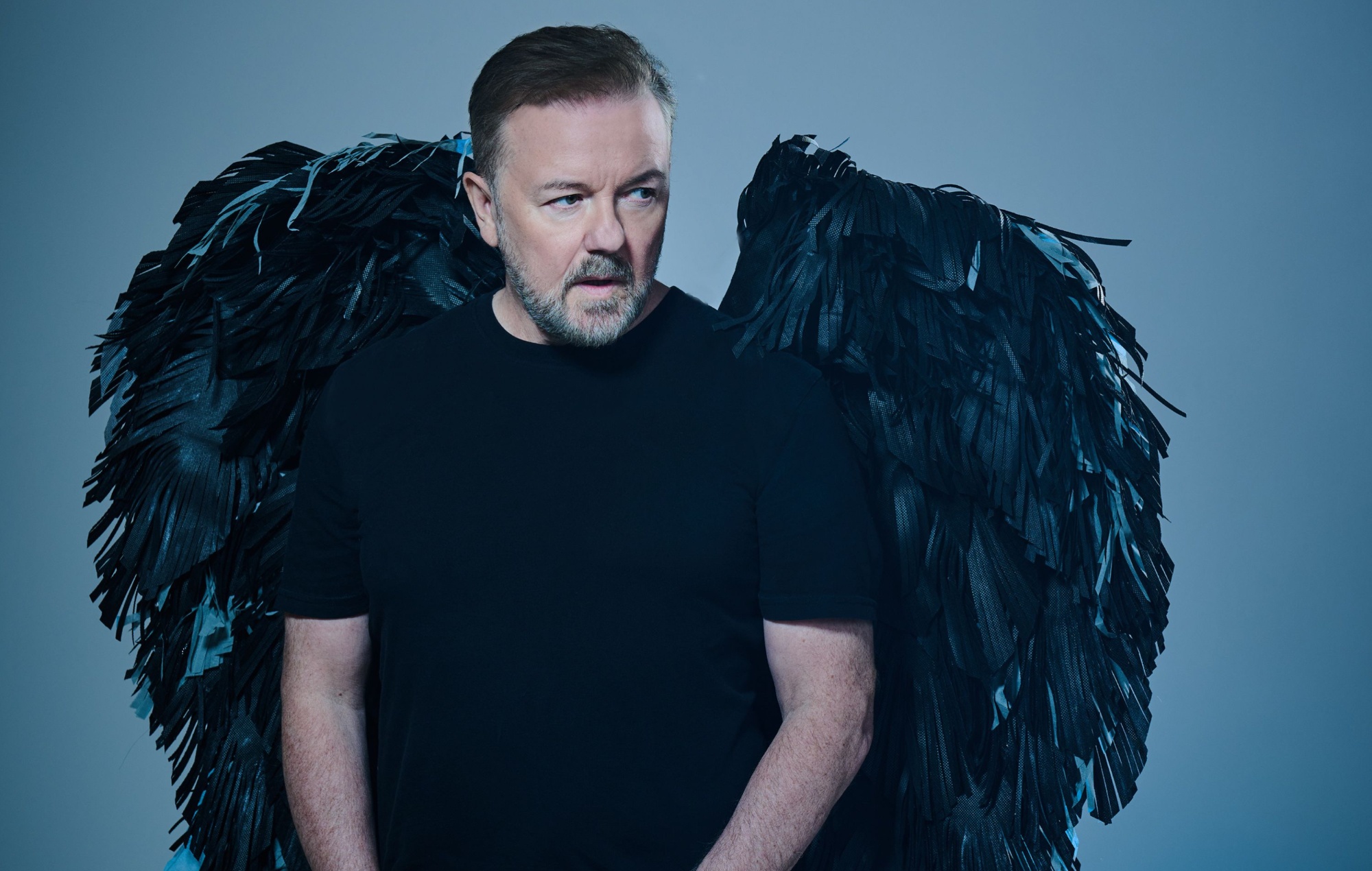 Ricky Gervais announces new world tour and Netflix special ‘Mortality’