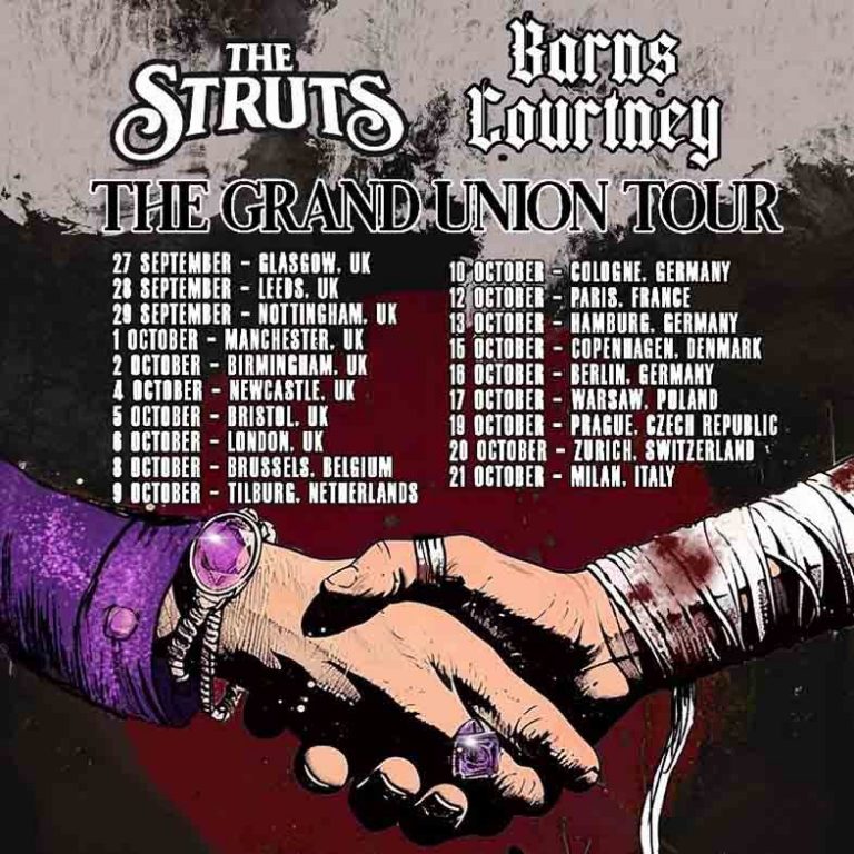 The Struts Announce ‘The Grand Union’ Tour With Barns Courntney