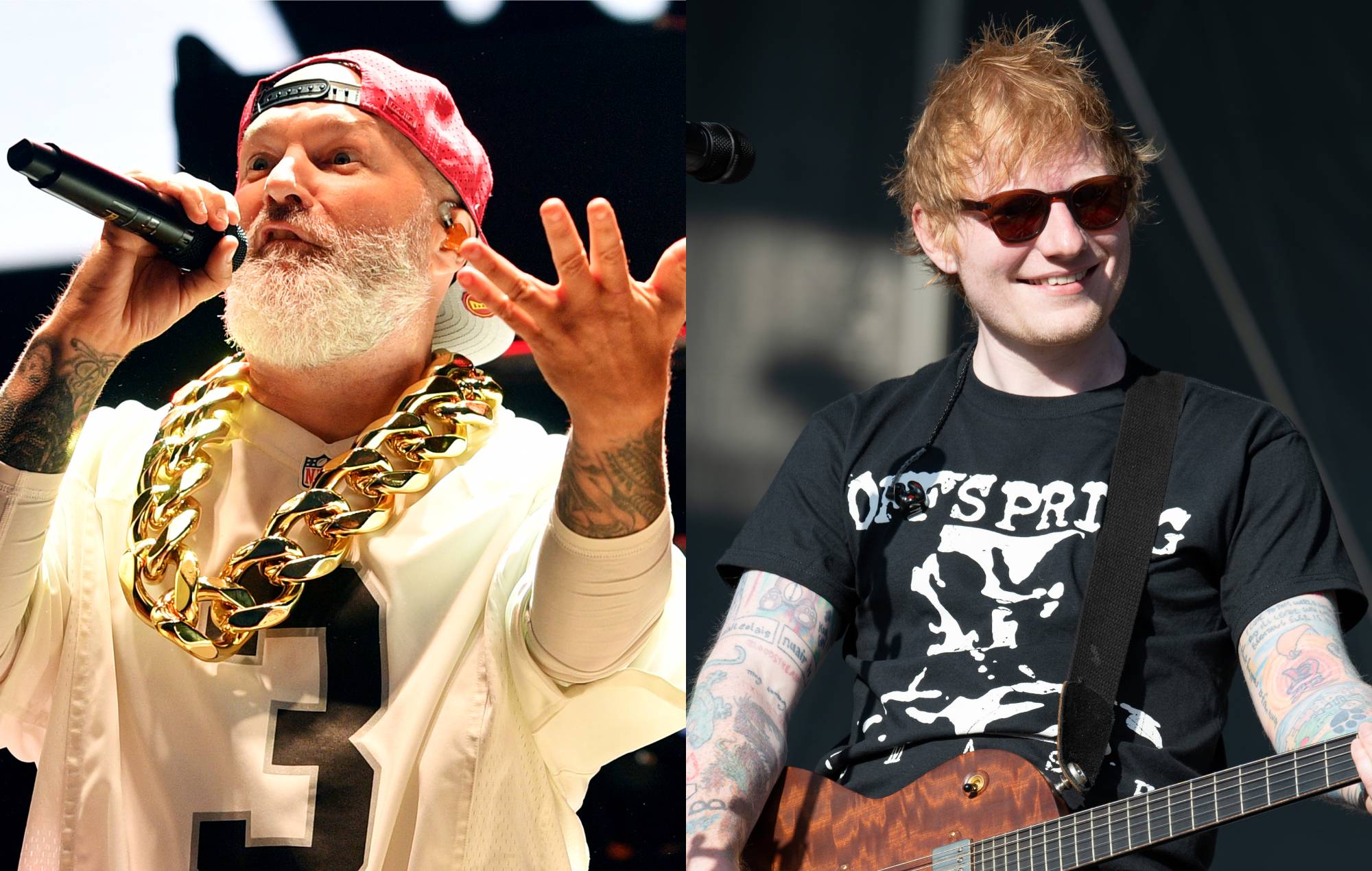 Watch Ed Sheeran sing ‘Behind Blue Eyes’ with Limp Bizkit at Pinkpop