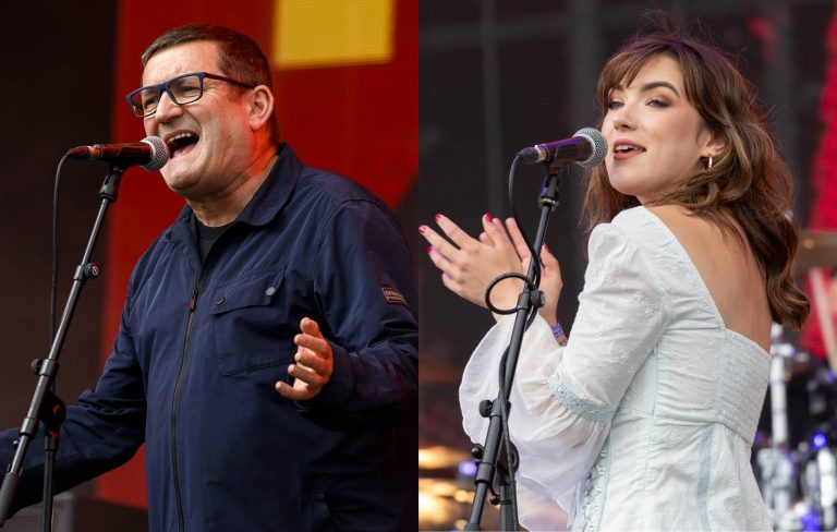 Rianne Downey joins Paul Heaton on stage at Glastonbury