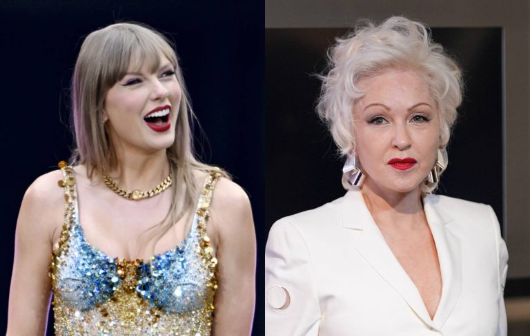 Cyndi Lauper “proud” of Taylor Swift’s songwriting