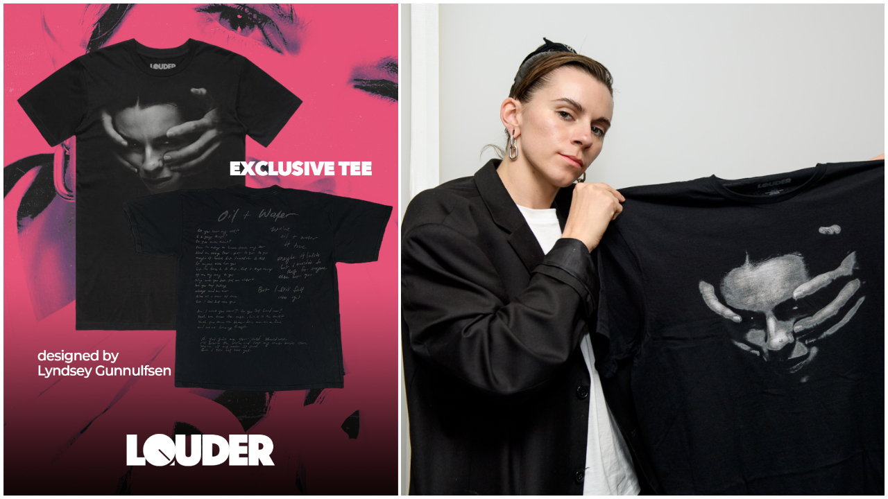 Order your exclusive Louder x Pvris t-shirt designed by Lyndsey Gunnulfsen