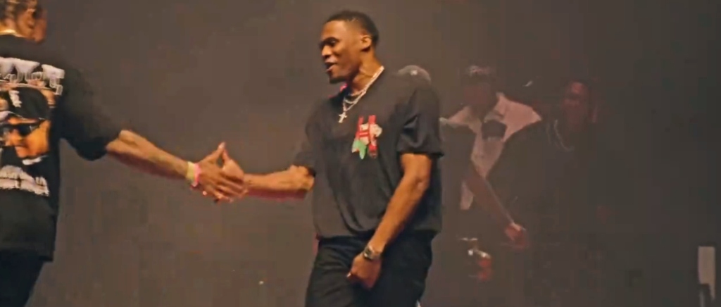 Russell Westbrook And DeMar DeRozan Danced On Stage For Kendrick Lamar’s Fourth Straight Performance Of ‘Not Like Us’ At The Pop Out