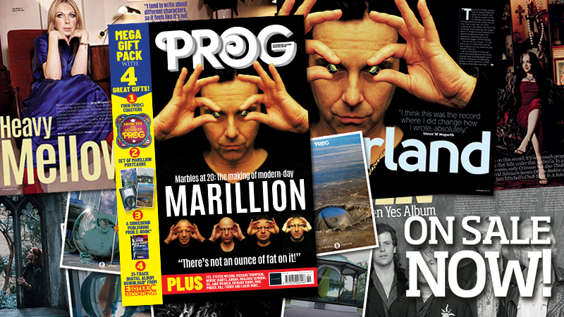 The story of Marillion’s Marbles is on the cover of the new issue of Prog, on sale now!