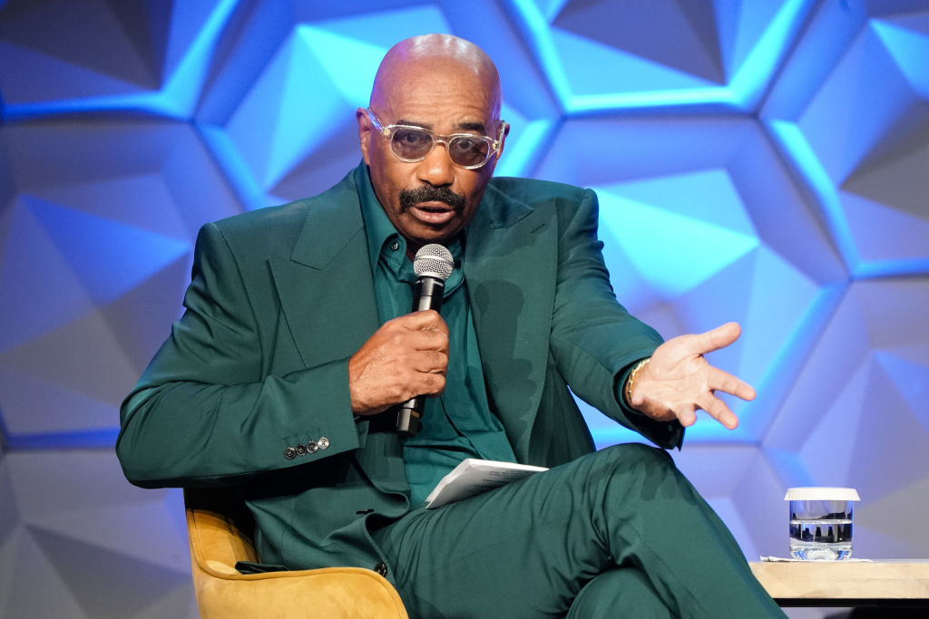 Megan Thee Stallion Fans Give Steve Harvey The Side-Eye For ‘Celebrity Family Feud’ Question About Feet