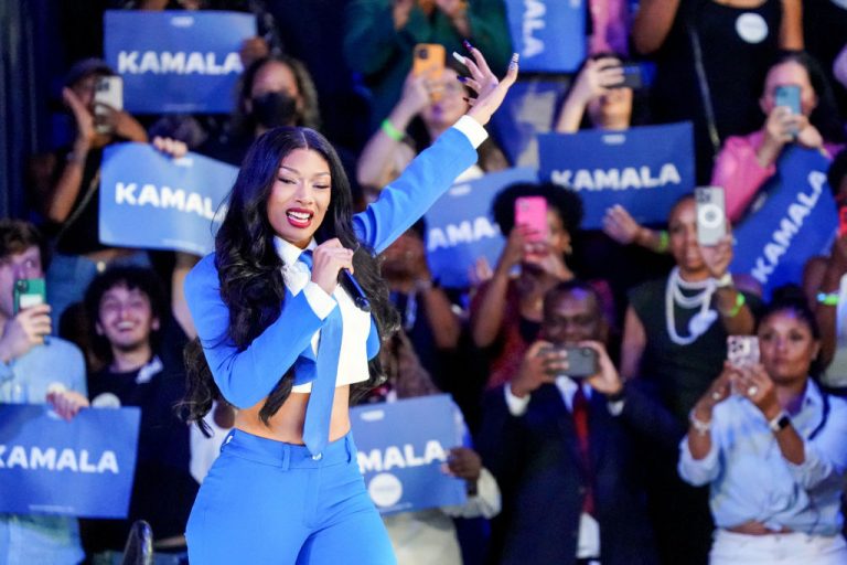 Megan Thee Stallion’s Perfomance At VP Kamala Harris’ Atlanta Rally Sparks Respectability Politics Discourse