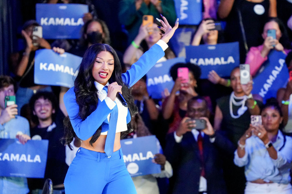 Megan Thee Stallion’s Perfomance At VP Kamala Harris’ Atlanta Rally Sparks Respectability Politics Discourse