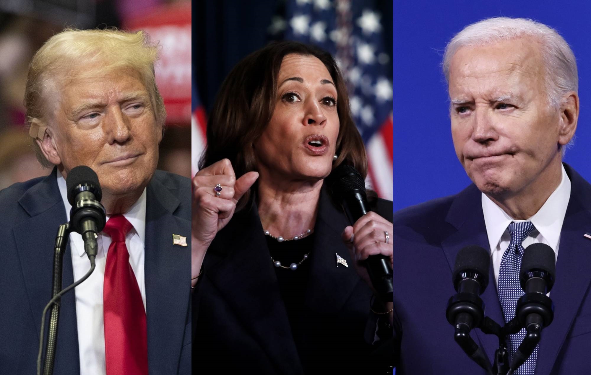 Donald Trump says Kamala Harris “will be easier to beat” than Joe Biden