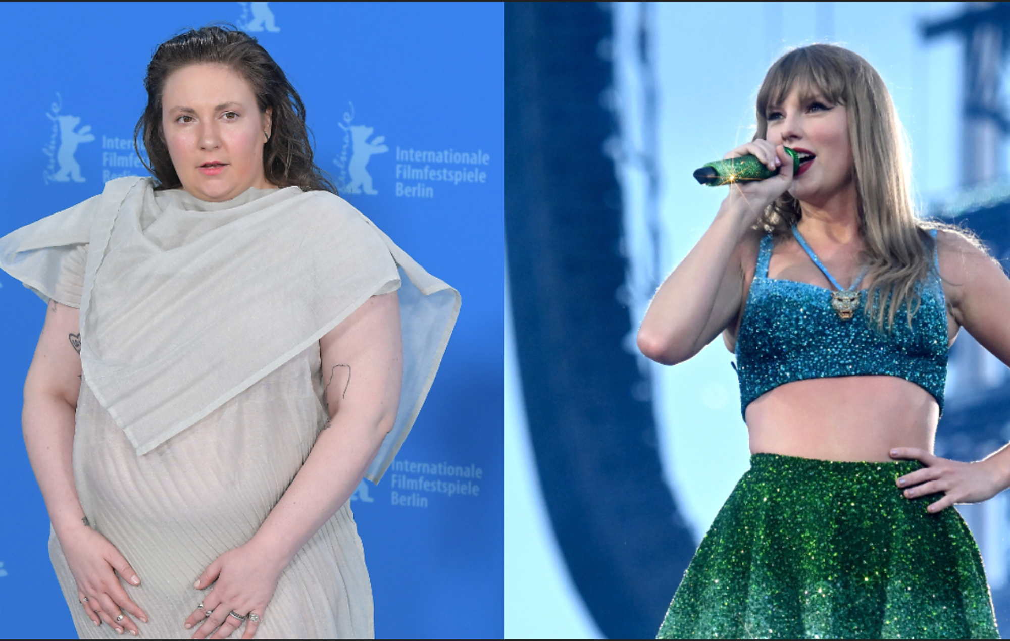 Lena Dunham says she feels “protective” of Taylor Swift “in every single way”