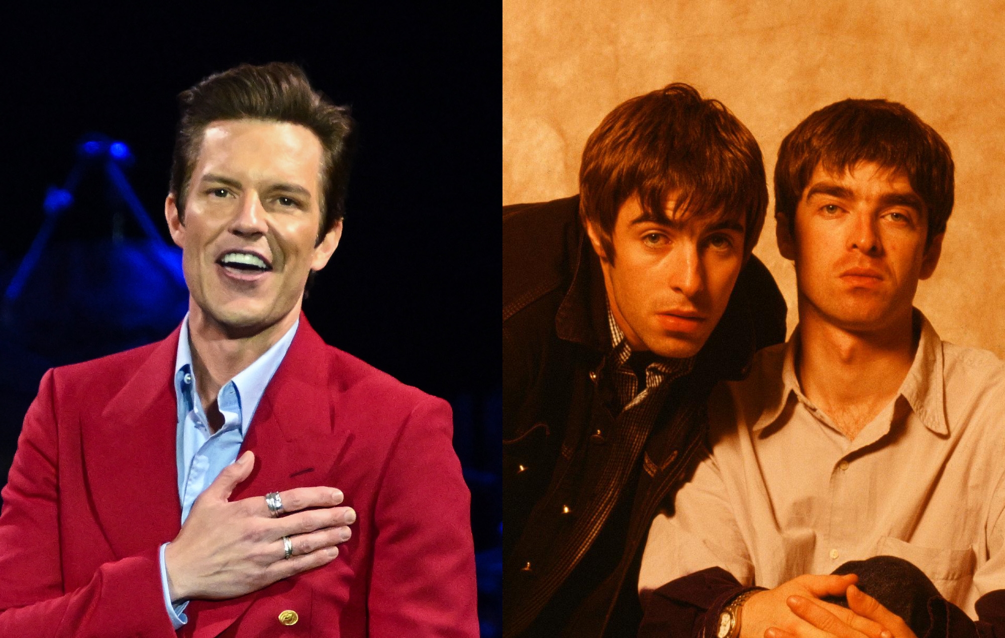 The Killers recreate Oasis’ iconic ‘(What’s the Story) Morning Glory?’ cover art