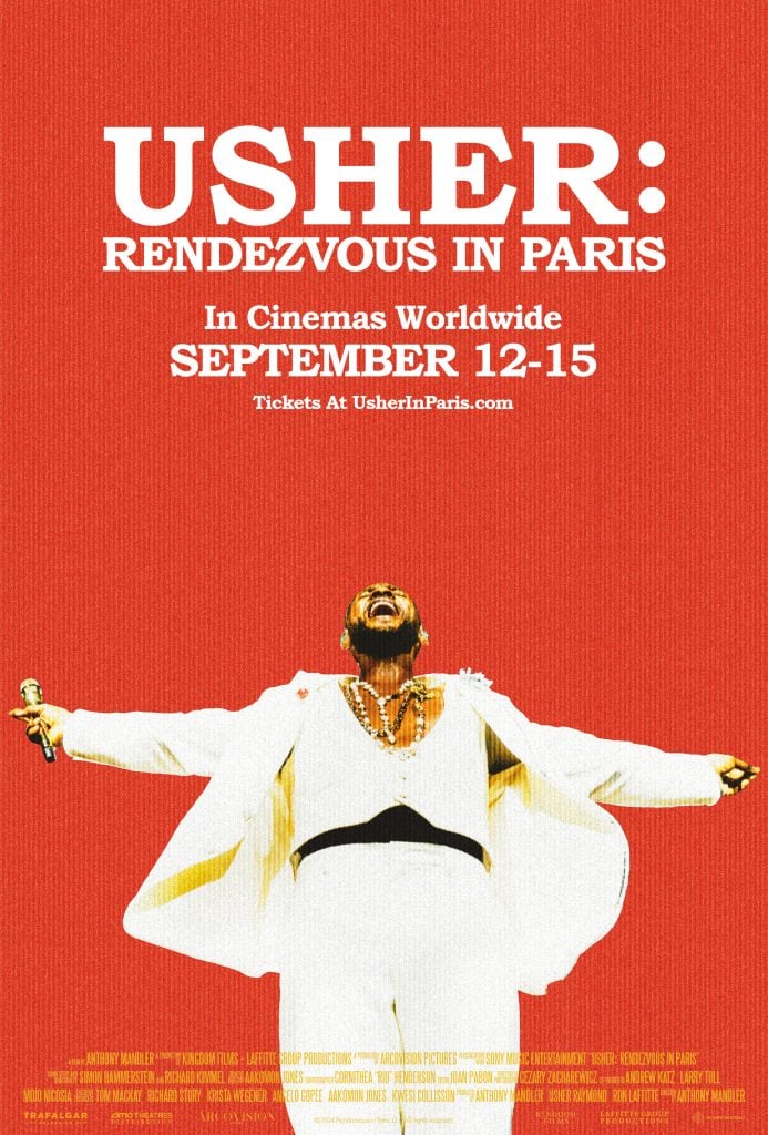 Usher: Rendezvous in Paris Concert Film Coming to Global Cinemas Beginning September 12