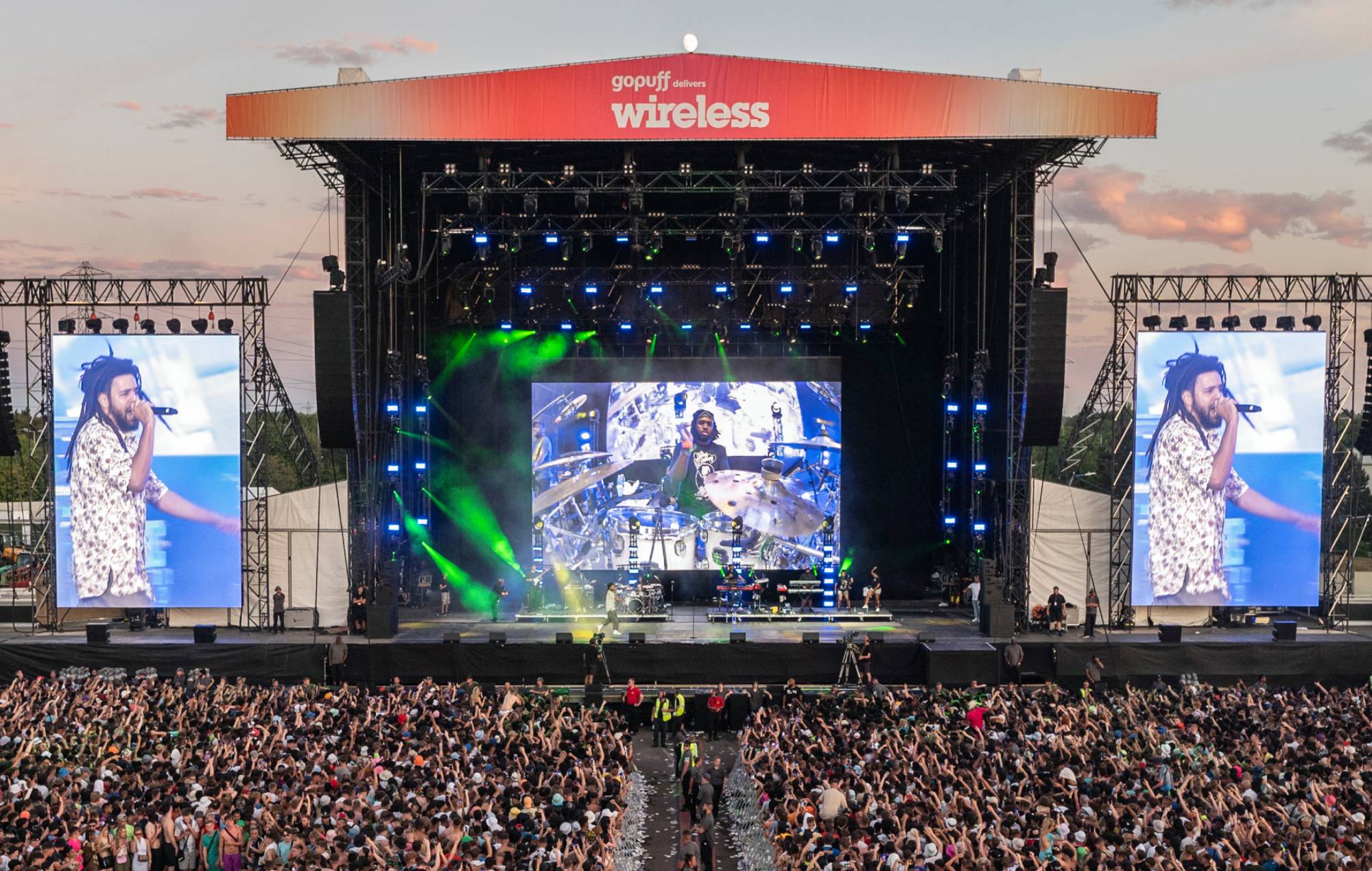 Wireless Festival will finish early on Sunday for the Euro 2024 final