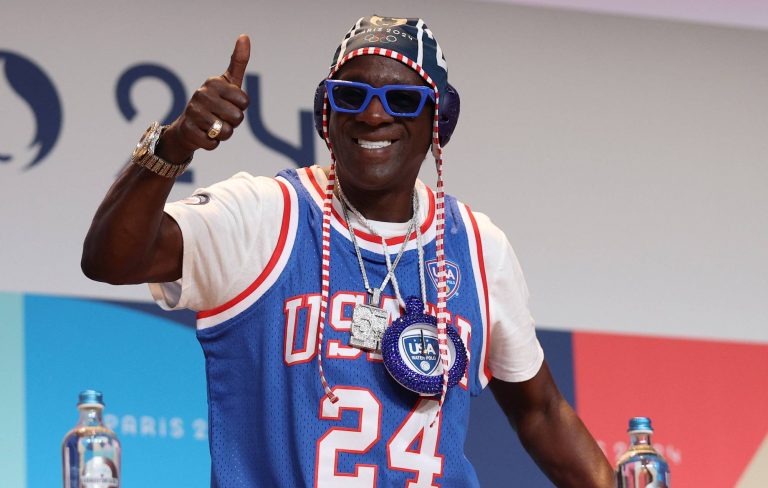 Flavor Flav goes viral as official ‘hype man’ for USA water polo team at Paris Olympics