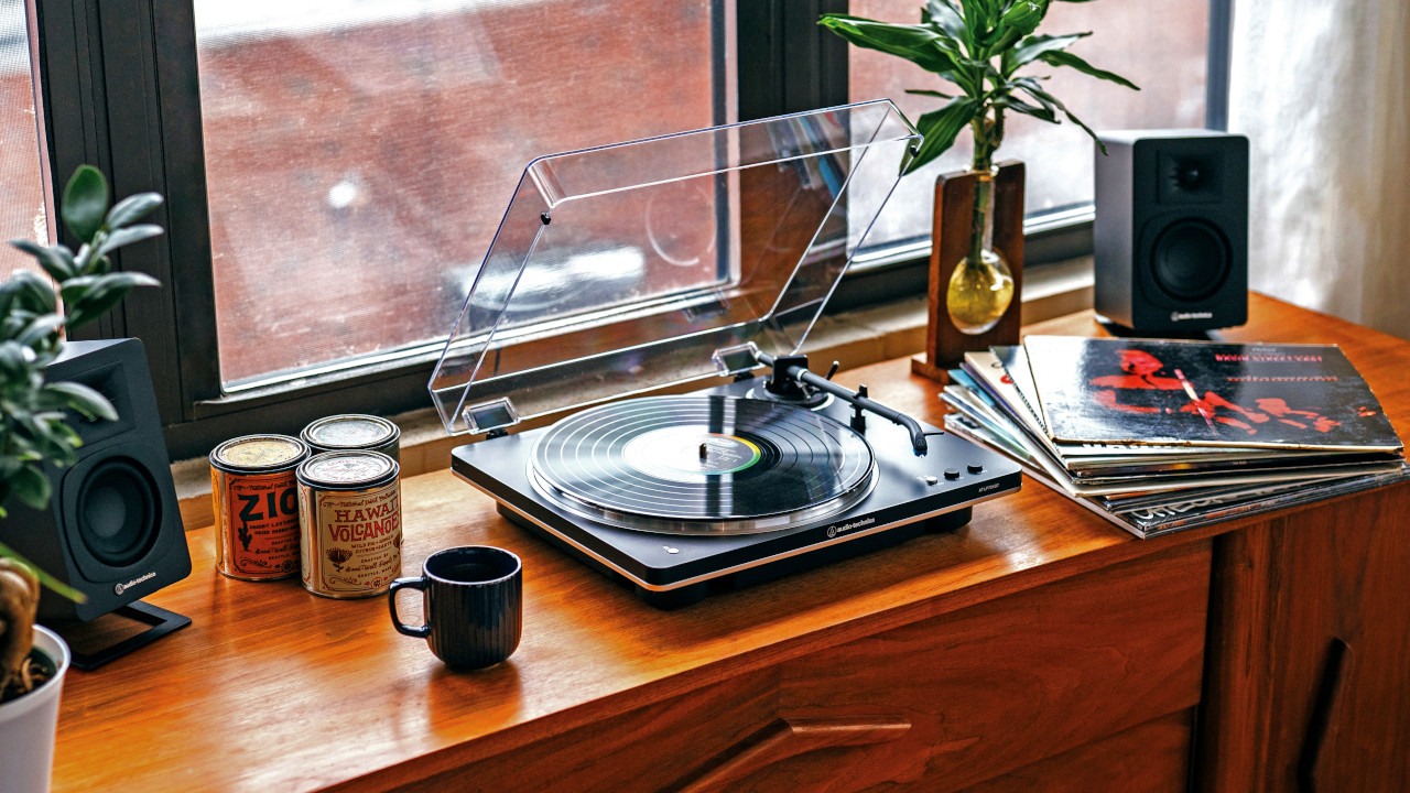 Audio-Technica put a fresh spin on their range with the “ultimate beginner turntable”