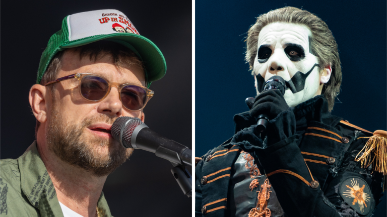 Ghost and Blur are battling to top the UK album chart this week