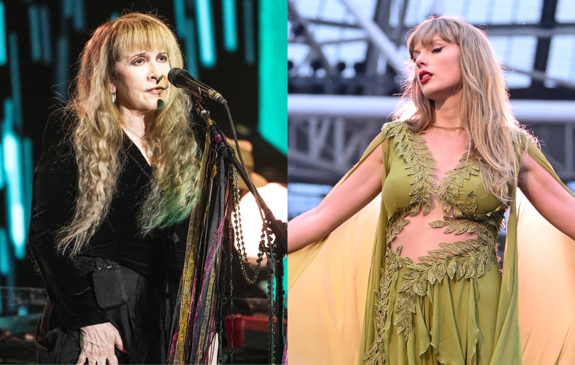 Watch Stevie Nicks cry to Taylor Swift’s ‘You’re On Your Own, Kid’